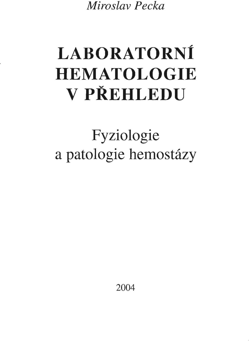 HEMATOLOGIE V