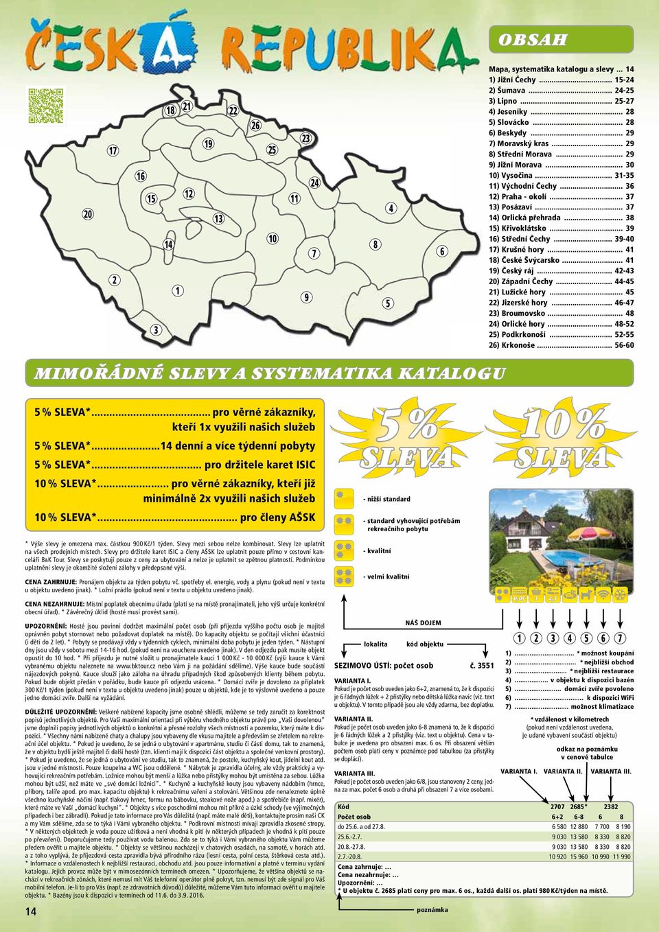 bktour.cz/?utm_medium=print&utm_source=katalog2016 STR. 70 19 13 22 26 25 10 MIMOŘÁDNÉ SLEVY A SYSTEMATIKA KATALOGU 5 % SLEVA*... http://chorvatsko.bktour.cz/?utm_medium=print&utm_source=katalog2016 pro věrné zákazníky, STR.