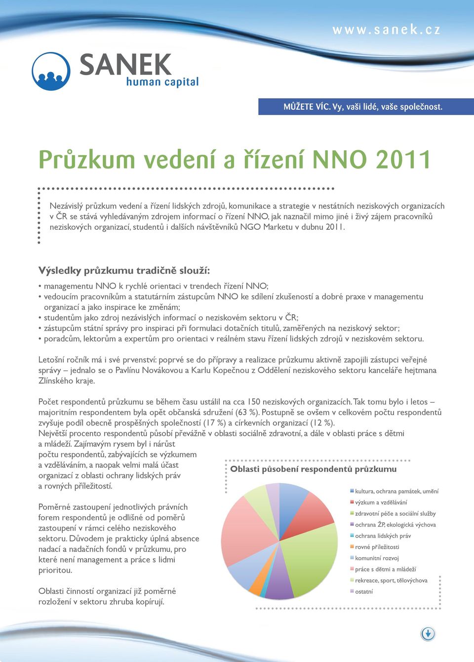 jak naznačil mimo jiné i živý zájem pracovníků neziskových organizací, studentů i dalších návštěvníků NGO Marketu v dubnu 2011.