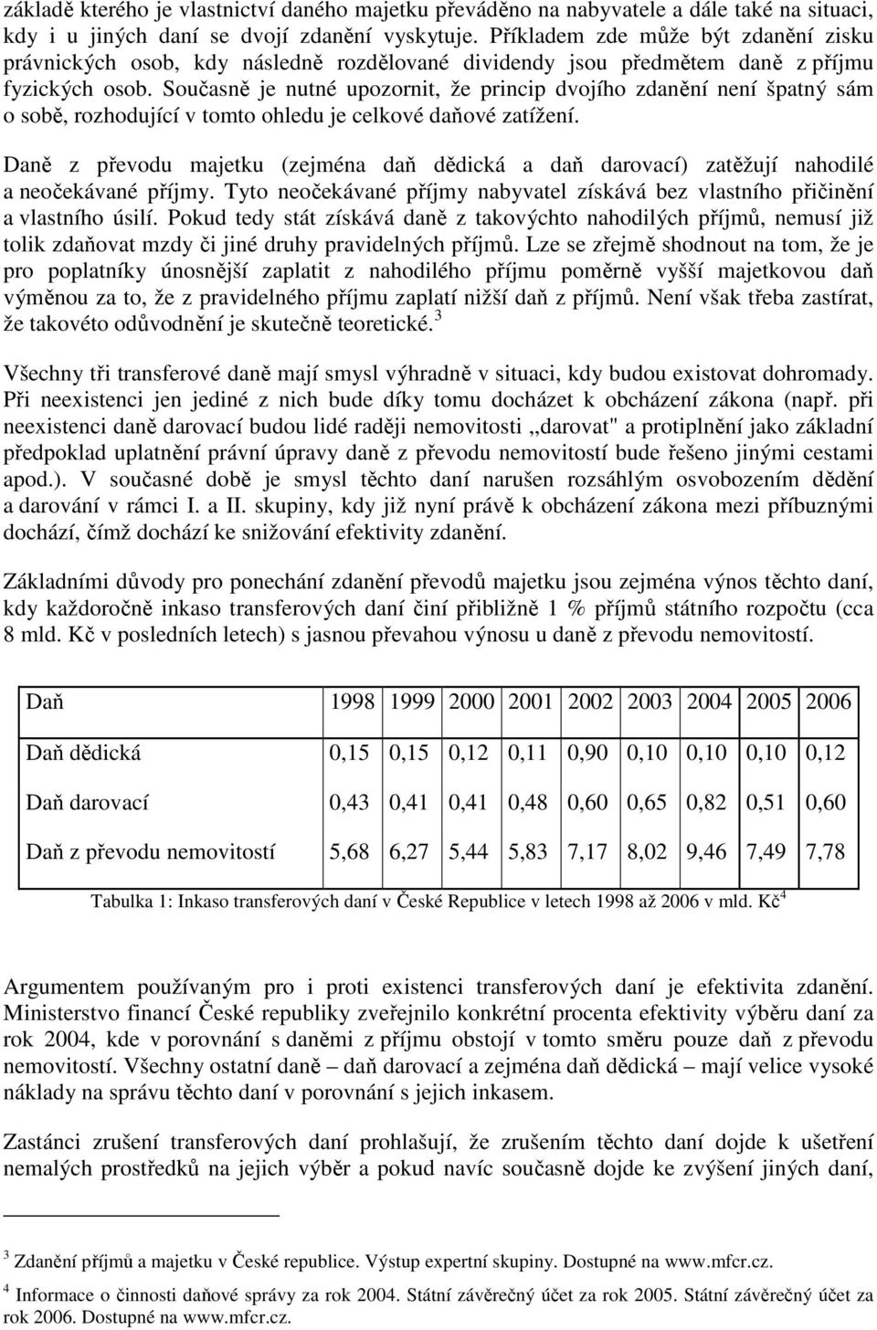 Současně je nutné upozornit, že princip dvojího zdanění není špatný sám o sobě, rozhodující v tomto ohledu je celkové daňové zatížení.