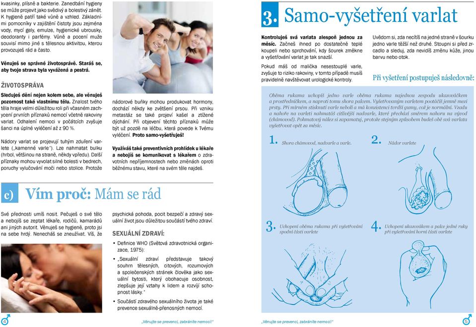 Vůně a pocení muže souvisí mimo jiné s tělesnou aktivitou, kterou provozuješ rád a často. Věnuješ se správné životosprávě. Staráš se, aby tvoje strava byla vyvážená a pestrá.