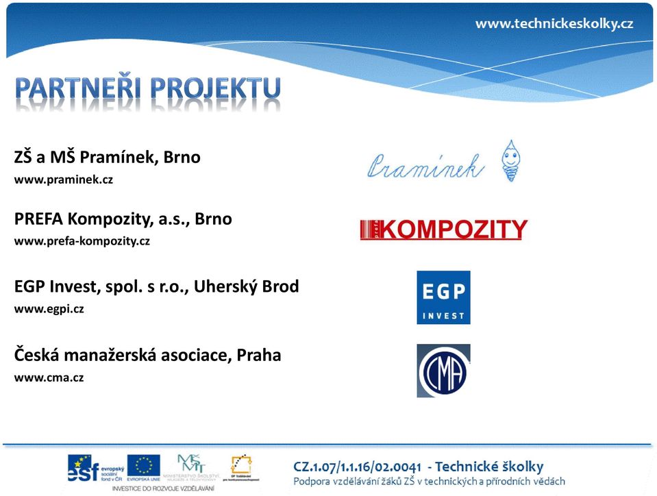 prefa-kompozity.cz EGP Invest, spol. s r.o., Uherský Brod www.