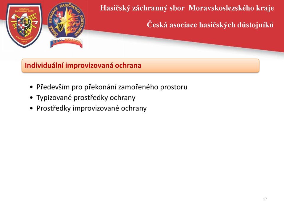 prostoru Typizované prostředky