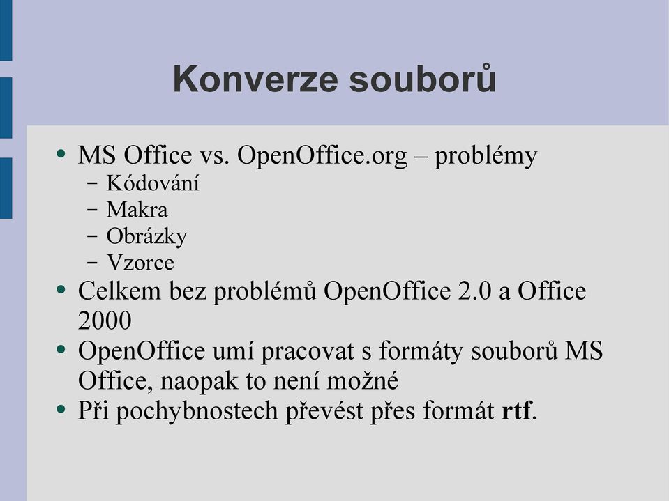 OpenOffice 2.