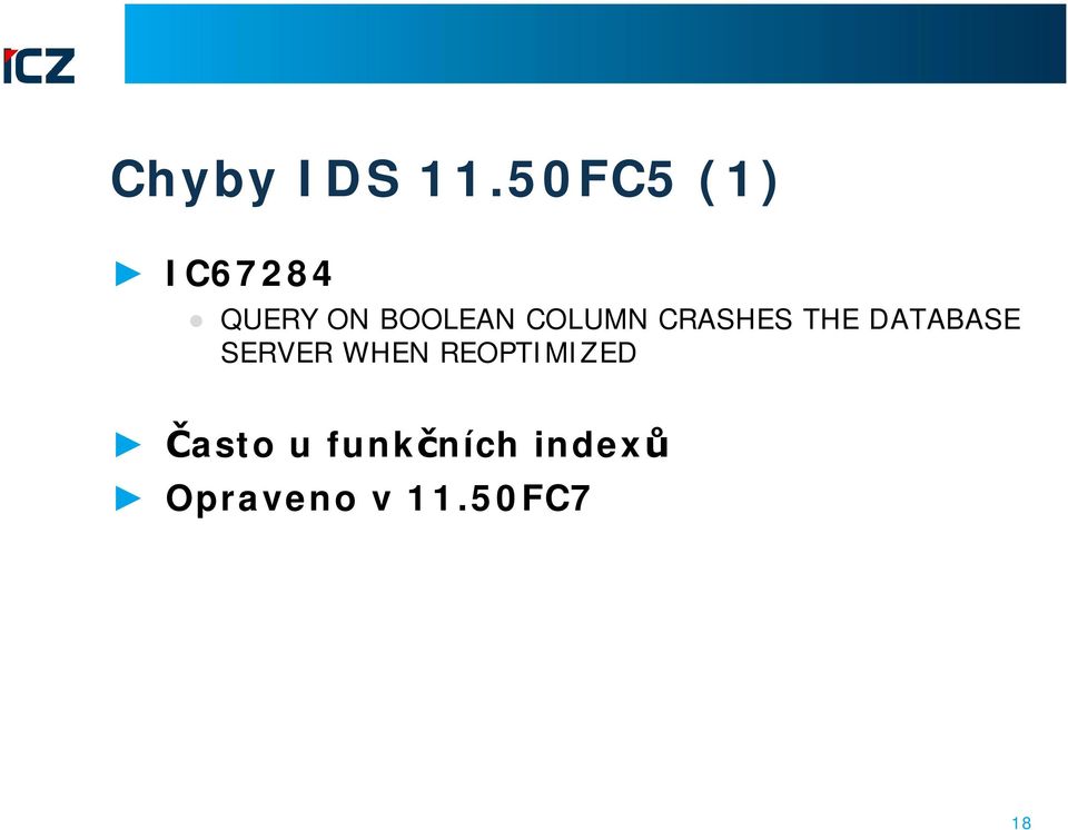 COLUMN CRASHES THE DATABASE SERVER