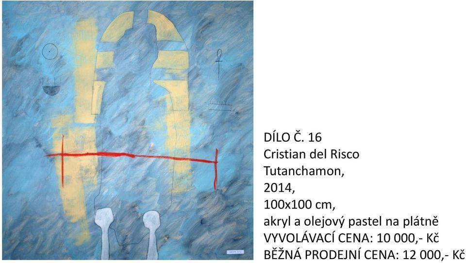 2014, 100x100 cm, akryl a olejový