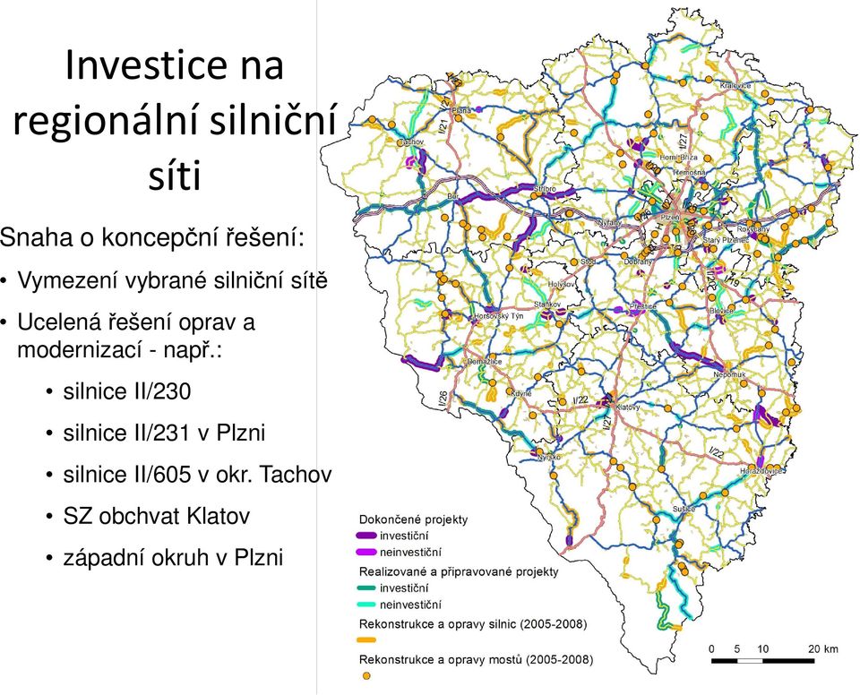 modernizací - např.