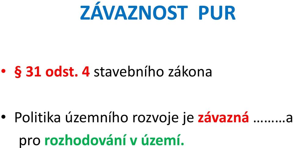 Politika územního rozvoje