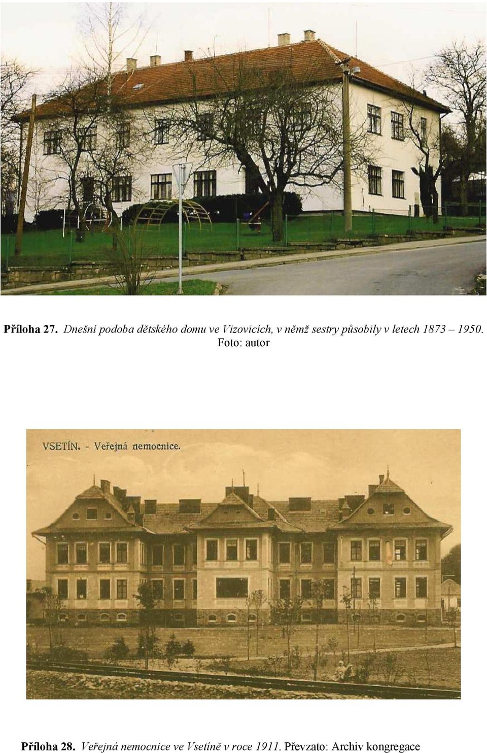 němž sestry působily v letech 1873 1950.