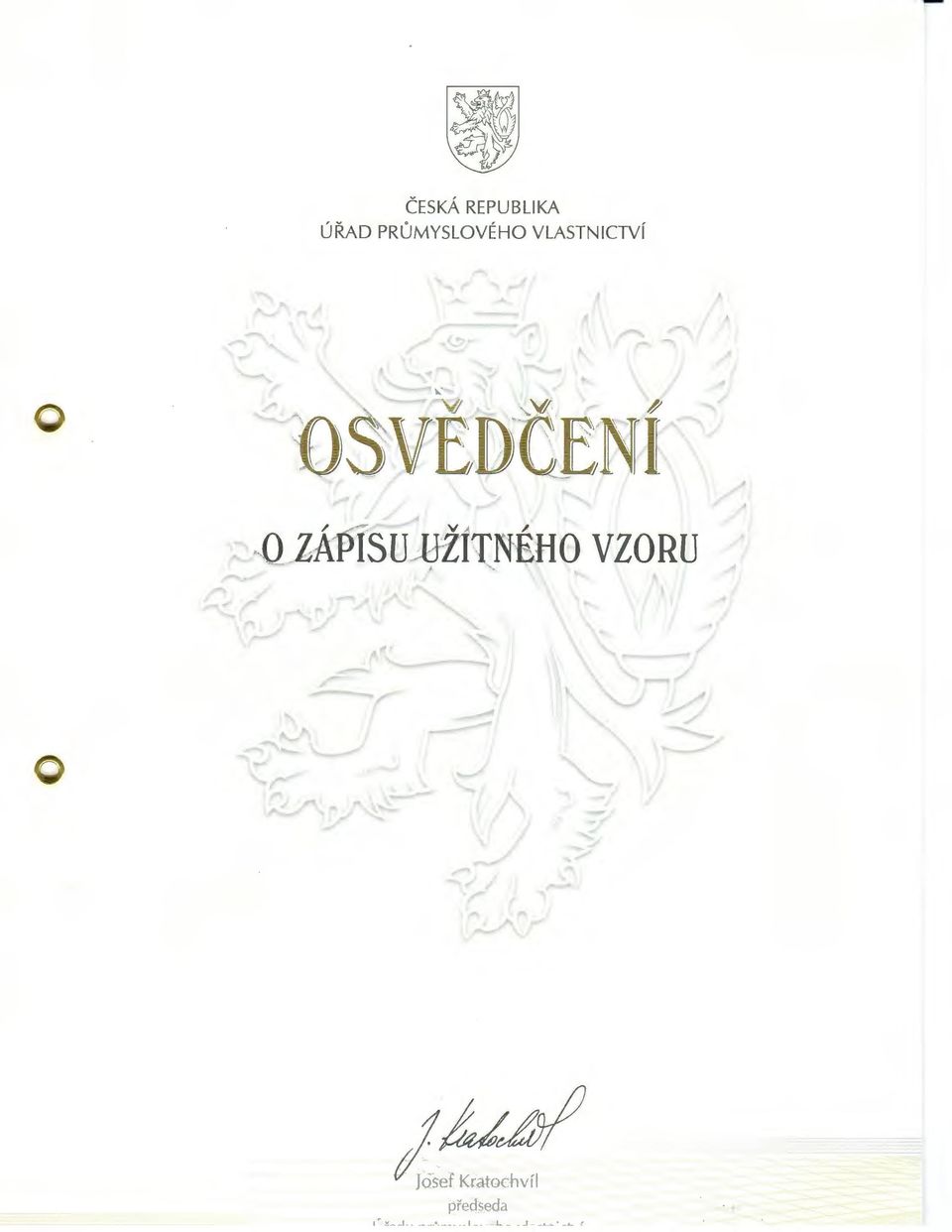 , ~"" - '\11 '\ll -, OSVEDCENI " O