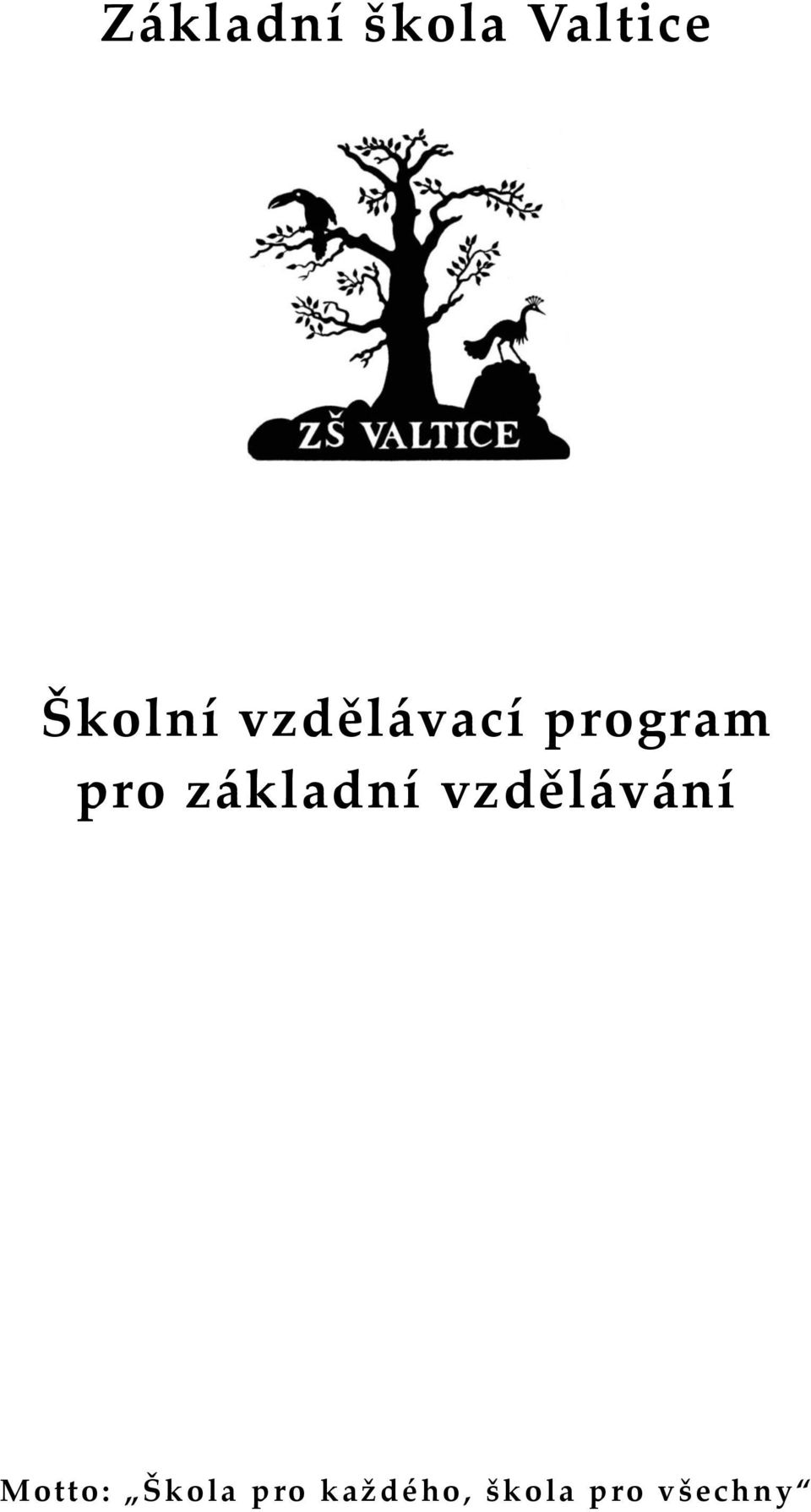 pro základní vzdělávání