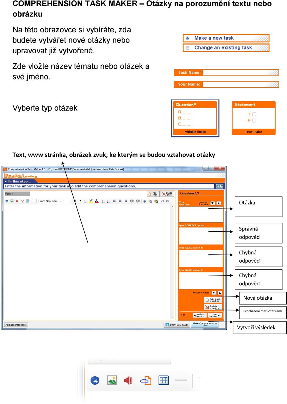 Zde vložte název tématu nebo otázek a své jméno.