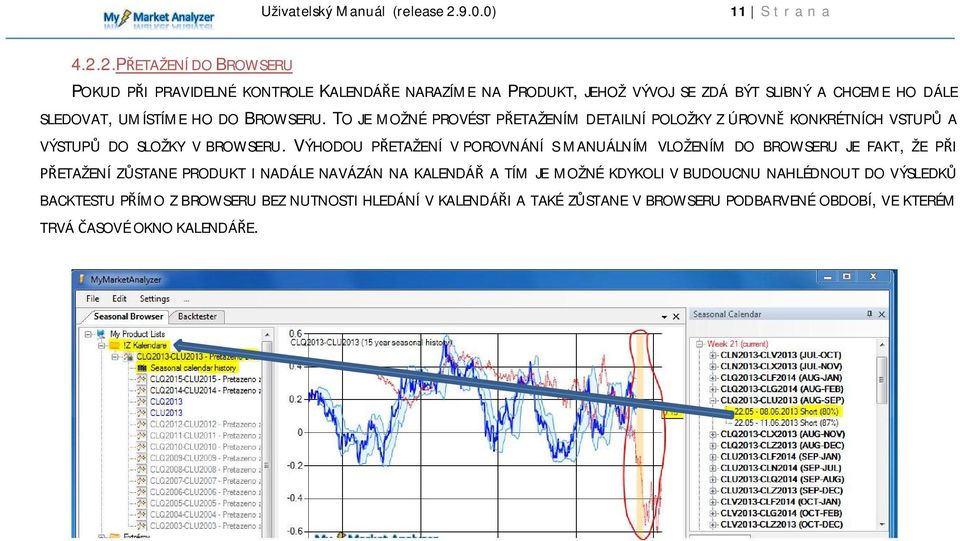 DO BROWSERU. TO JE MOŽNÉ PROVÉST PŘETAŽENÍM DETAILNÍ POLOŽKY Z ÚROVNĚ KONKRÉTNÍCH VSTUPŮ A VÝSTUPŮ DO SLOŽKY V BROWSERU.