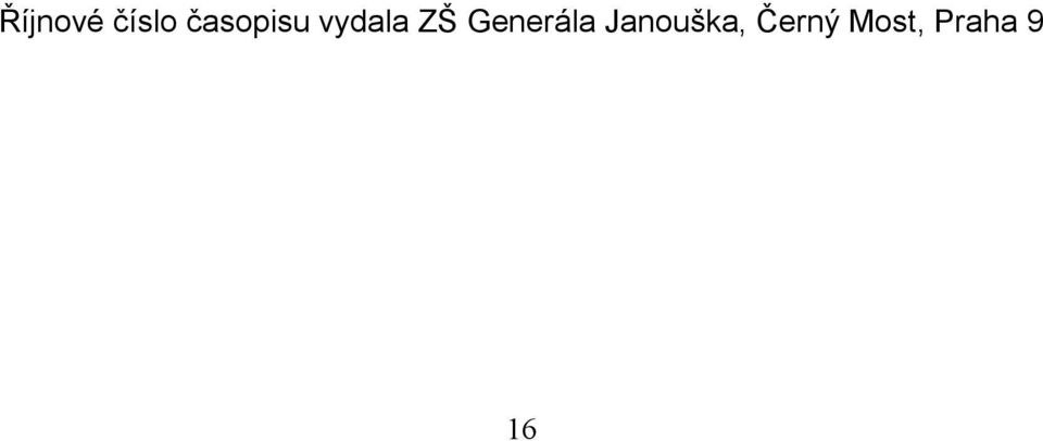 Generála Janouška,