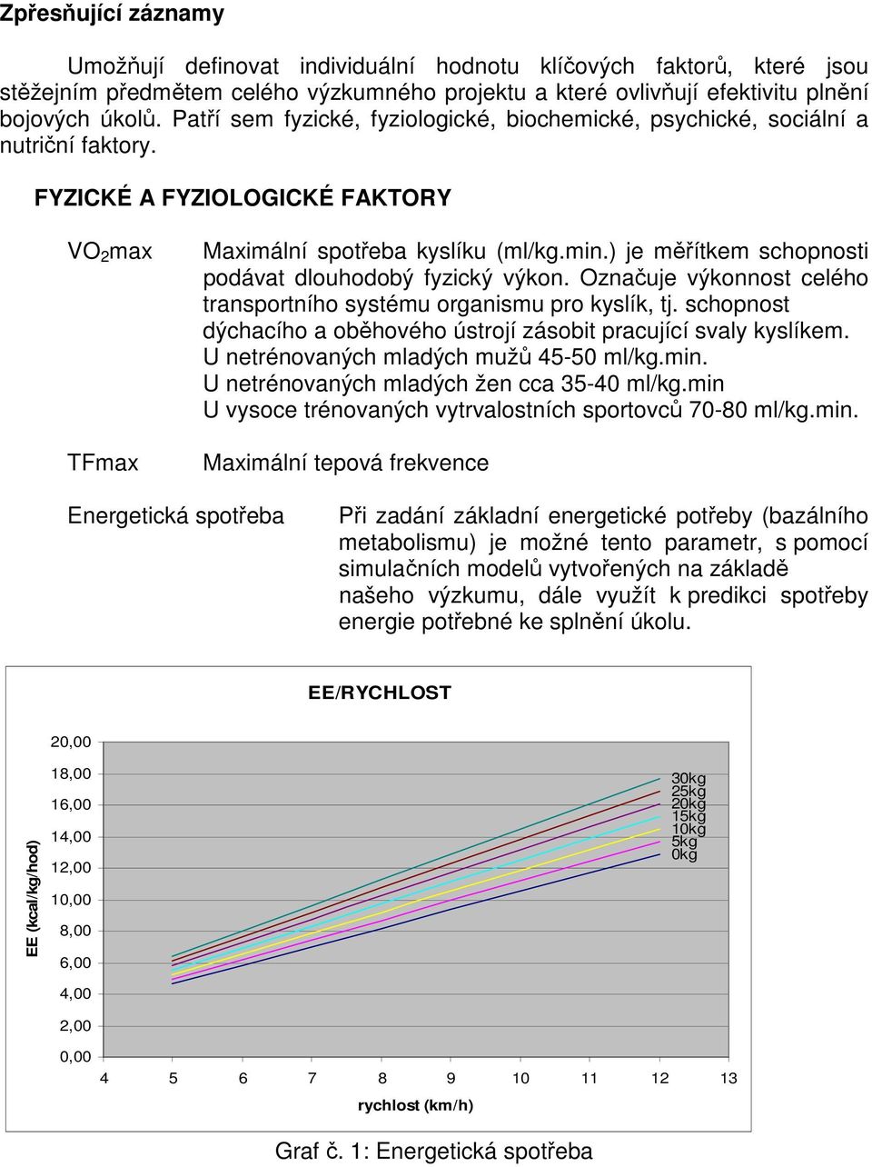 ) je měřítkem schopnosti podávat dlouhodobý fyzický výkon. Označuje výkonnost celého transportního systému organismu pro kyslík, tj.