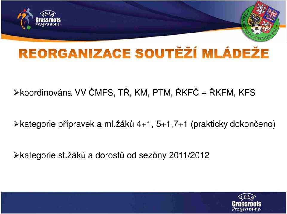 žáků 4+1, 5+1,7+1 (prakticky dokončeno)