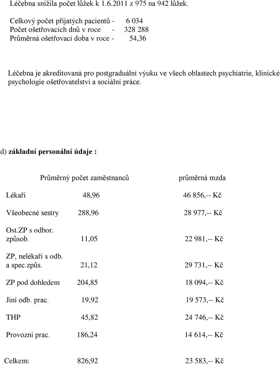 všech oblastech psychiatrie, klinické psychologie ošetřovatelství a sociální práce.