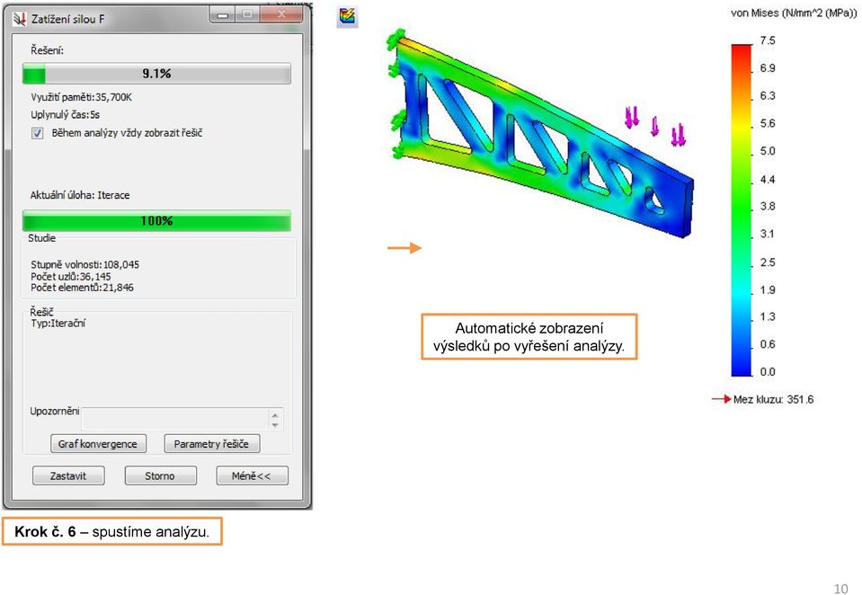 po vyřešení analýzy.