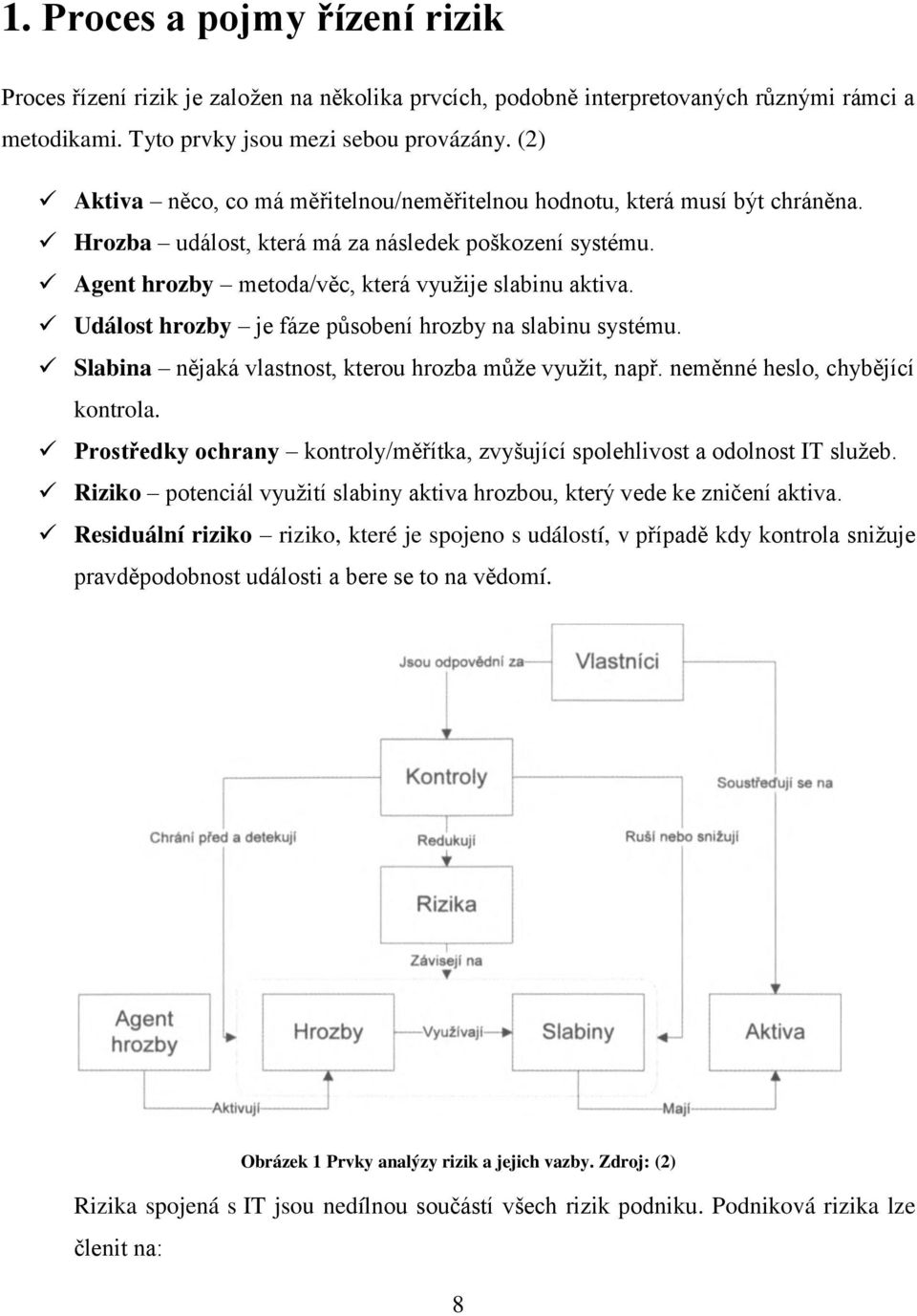 Událost hrozby je fáze působení hrozby na slabinu systému. Slabina nějaká vlastnost, kterou hrozba může využit, např. neměnné heslo, chybějící kontrola.