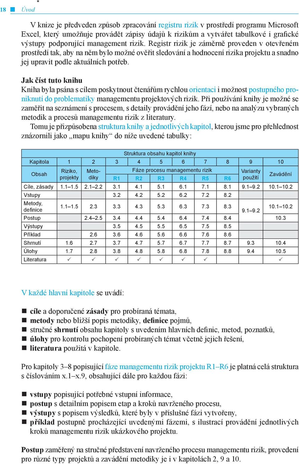 Registr rizik je záměrně proveden v otevřeném prostředí tak, aby na něm bylo možné ověřit sledování a hodnocení rizika projektu a snadno jej upravit podle aktuálních potřeb.