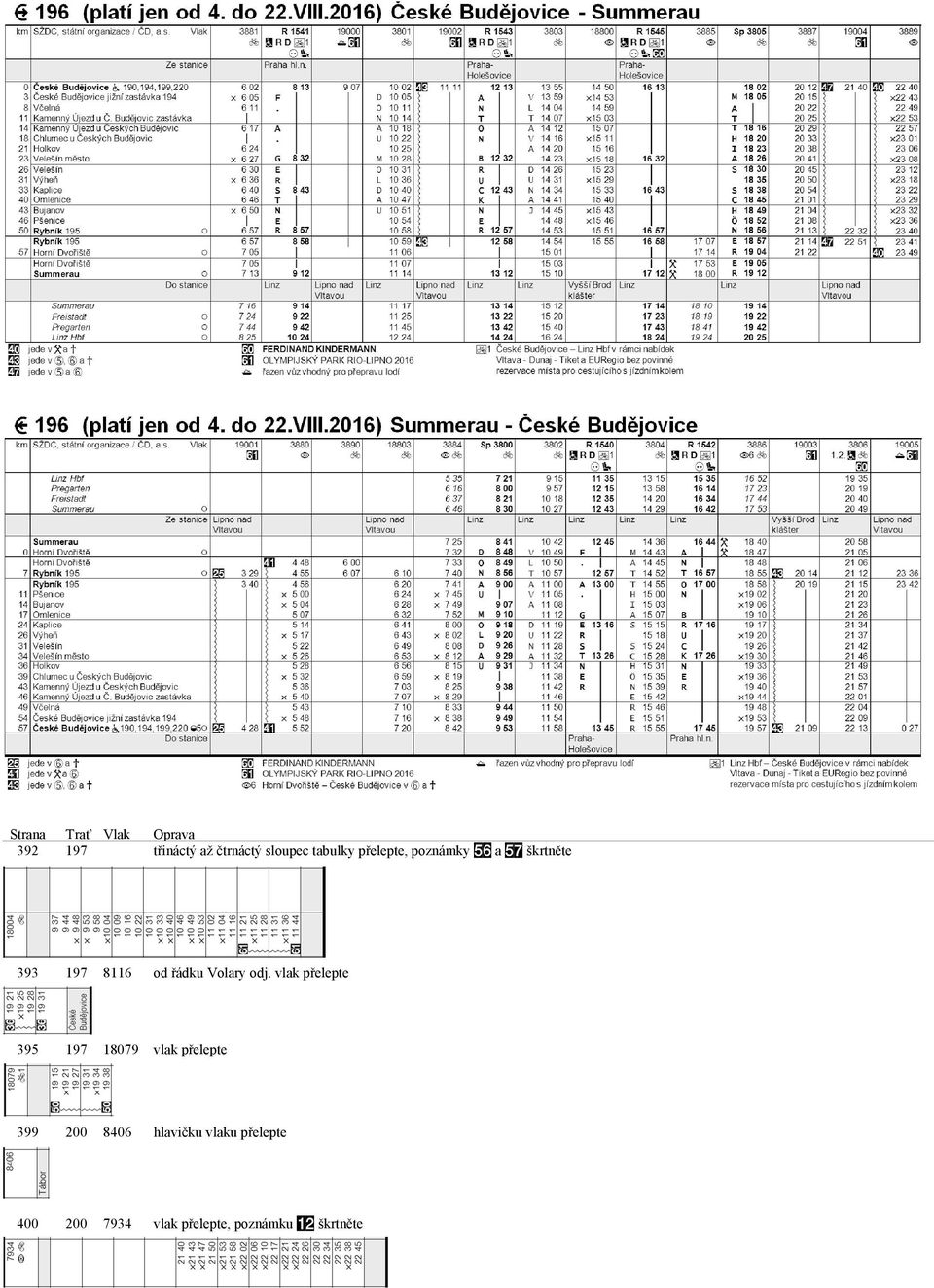 197 8116 od řádku Volary odj.