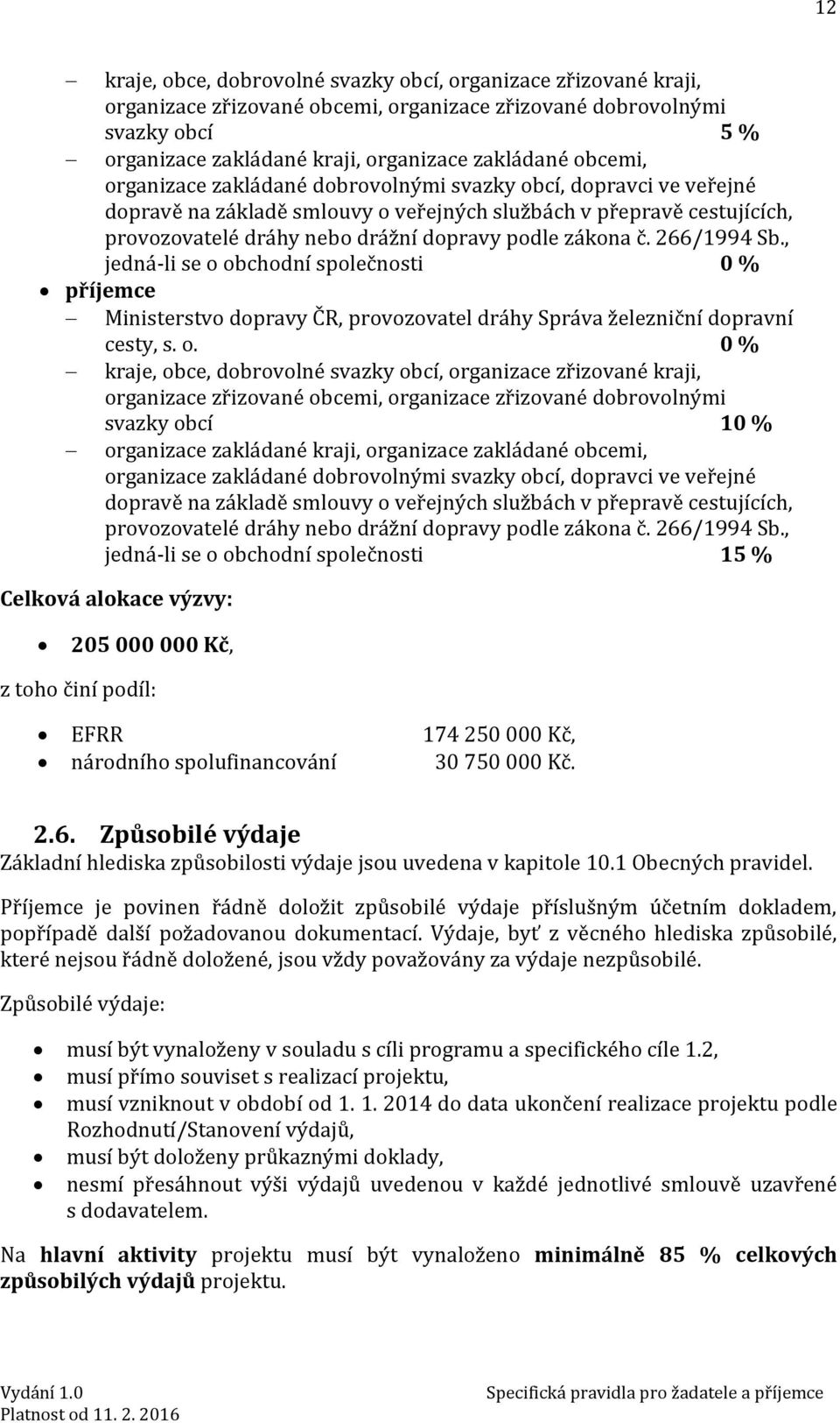 č. 266/1994 Sb., jedná-li se o 