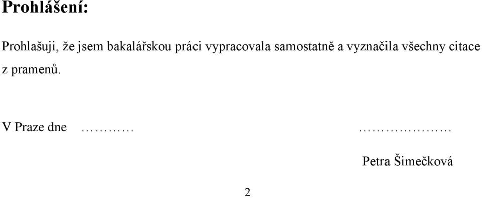 samostatně a vyznačila všechny