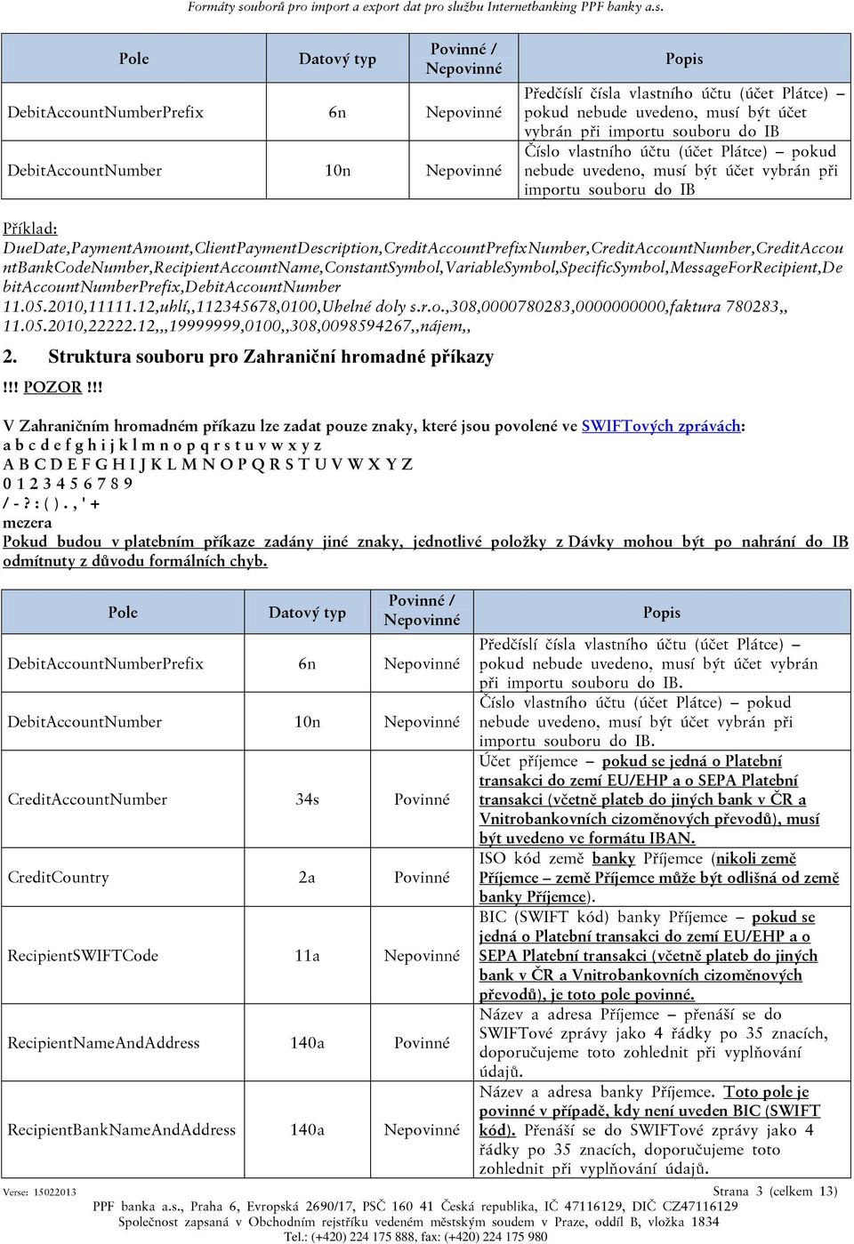 DueDate,PaymentAmount,ClientPaymentDescription,CreditAccountPrefixNumber,CreditAccountNumber,CreditAccou