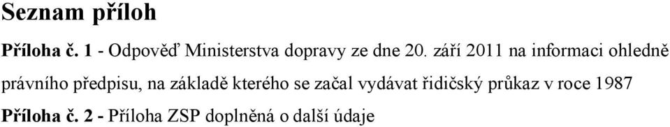 září 2011 na informaci ohledně právního předpisu, na