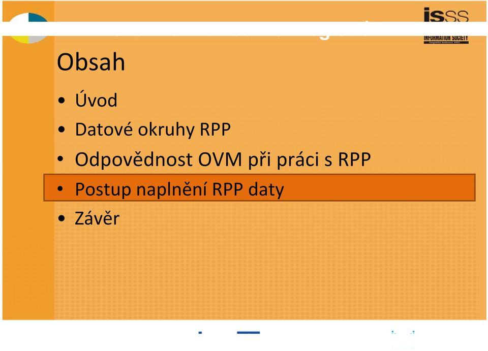 OVM při práci s RPP