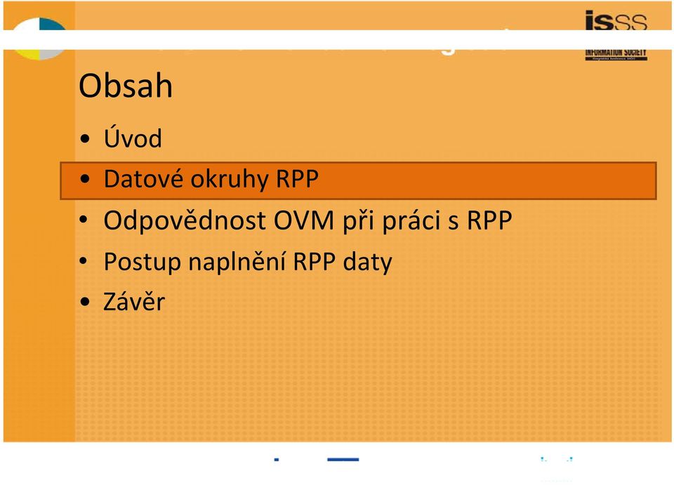 OVM při práci s RPP