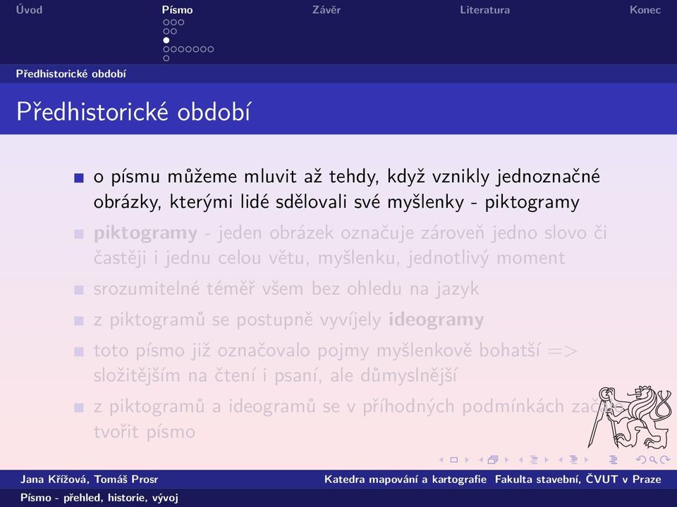 moment srozumitelné téměř všem bez ohledu na jazyk z piktogramů se postupně vyvíjely ideogramy toto písmo již označovalo pojmy