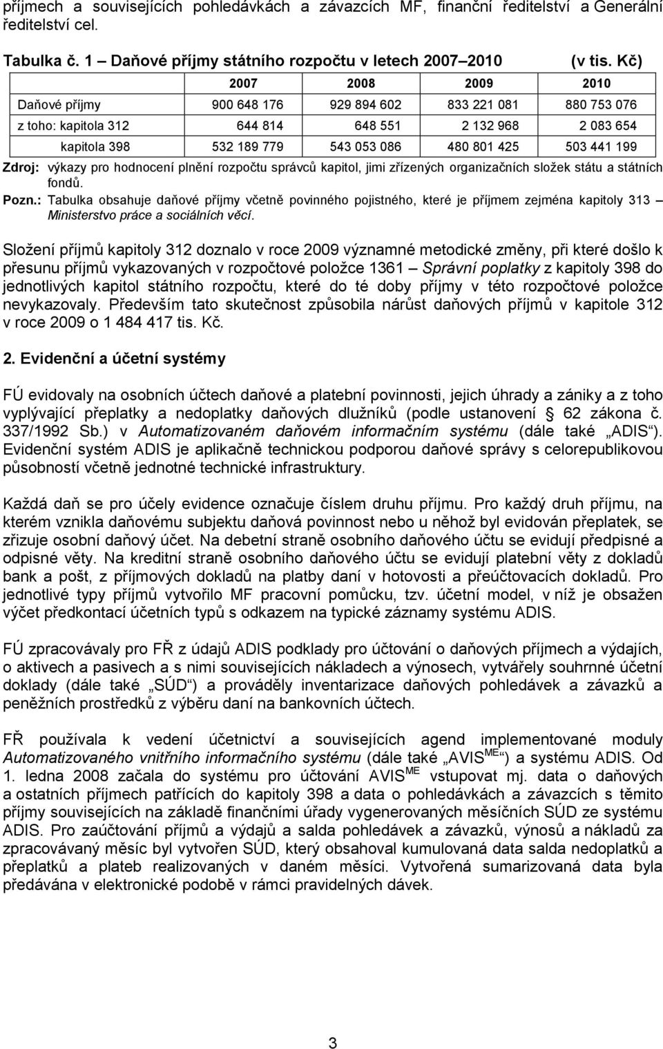 199 Zdroj: výkazy pro hodnocení plnění rozpočtu správců kapitol, jimi zřízených organizačních složek státu a státních fondů. Pozn.