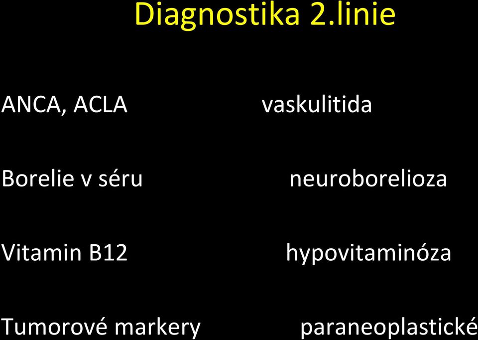 Borelie v séru neuroborelioza