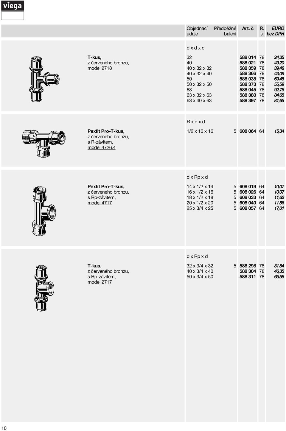 4 1/2 x 16 x 16 5 608 0 15,34 Pexfit Pro-T-kus, s Rp-závitem, model 4717 d x Rp x d 14 x 1/2 x 14 5 16 x 1/2 x 16 5 18 x 1/2 x 18 5 20 x 1/2 x 20 5 25 x 3/4 x