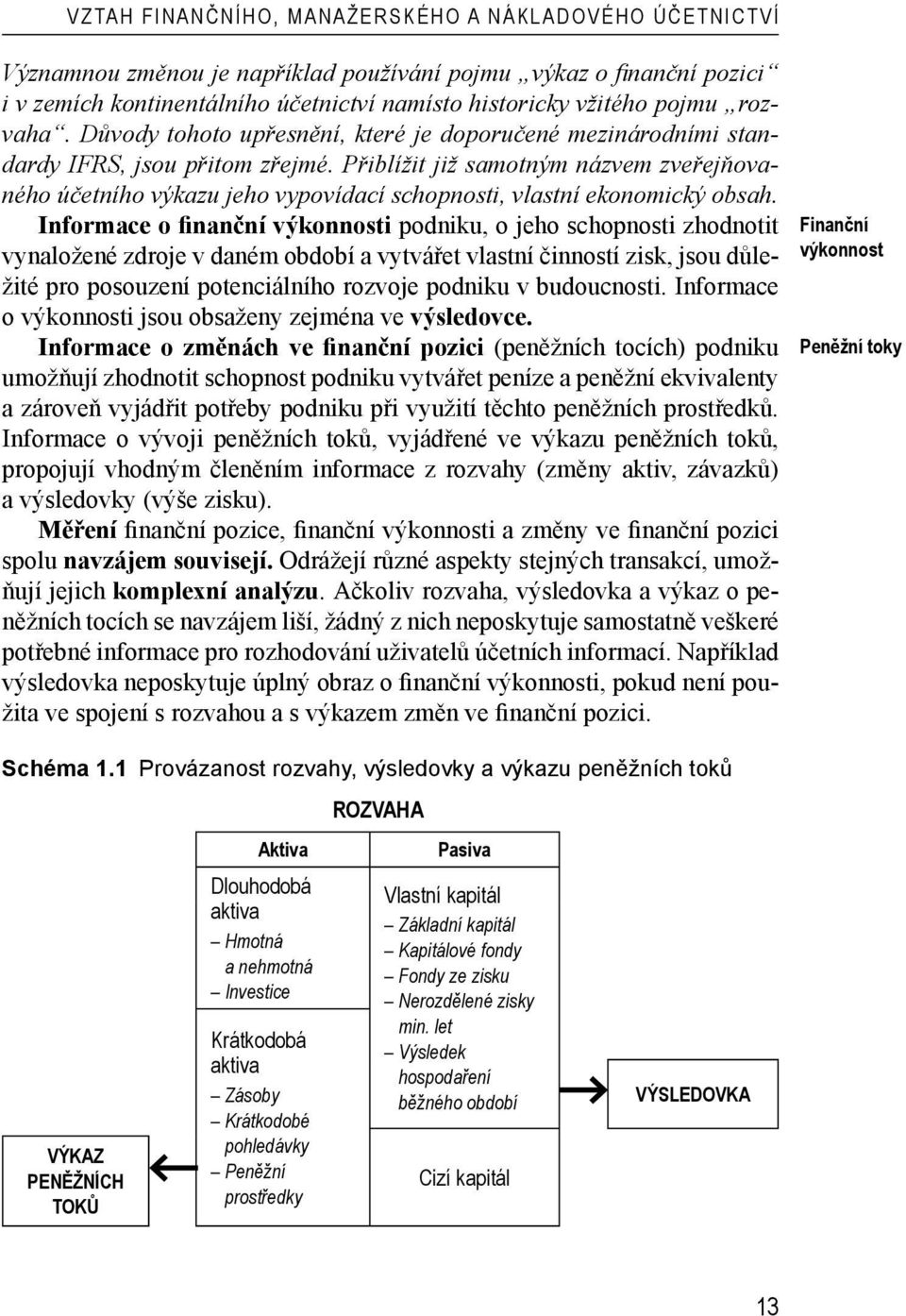 Přiblížit již samotným názvem zveřejňovaného účetního výkazu jeho vypovídací schopnosti, vlastní ekonomický obsah.