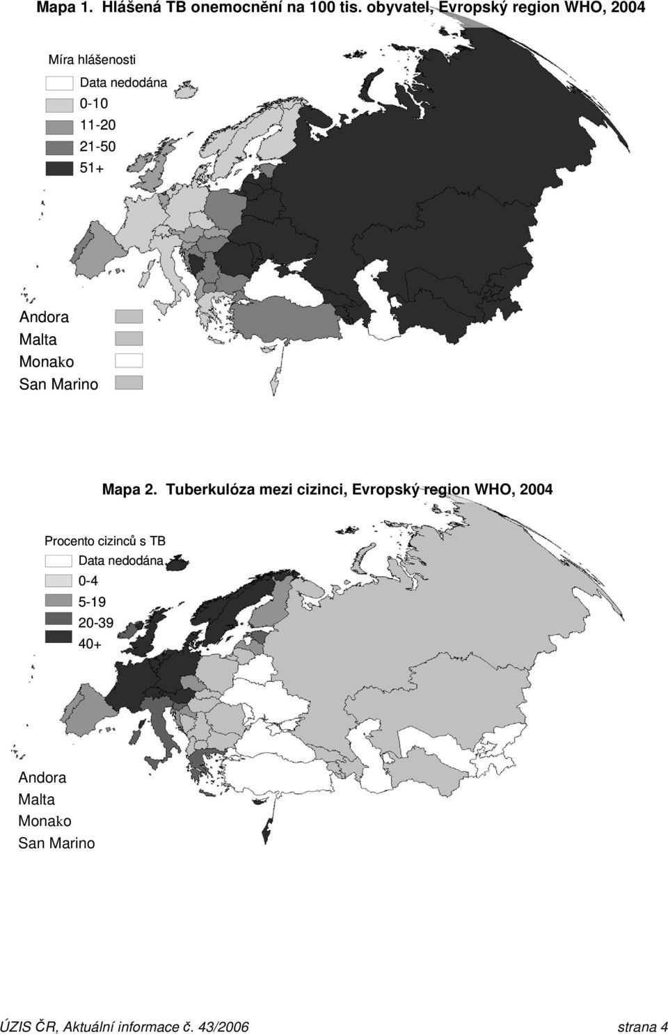 Andora Malta Monako San Marino Mapa 2.