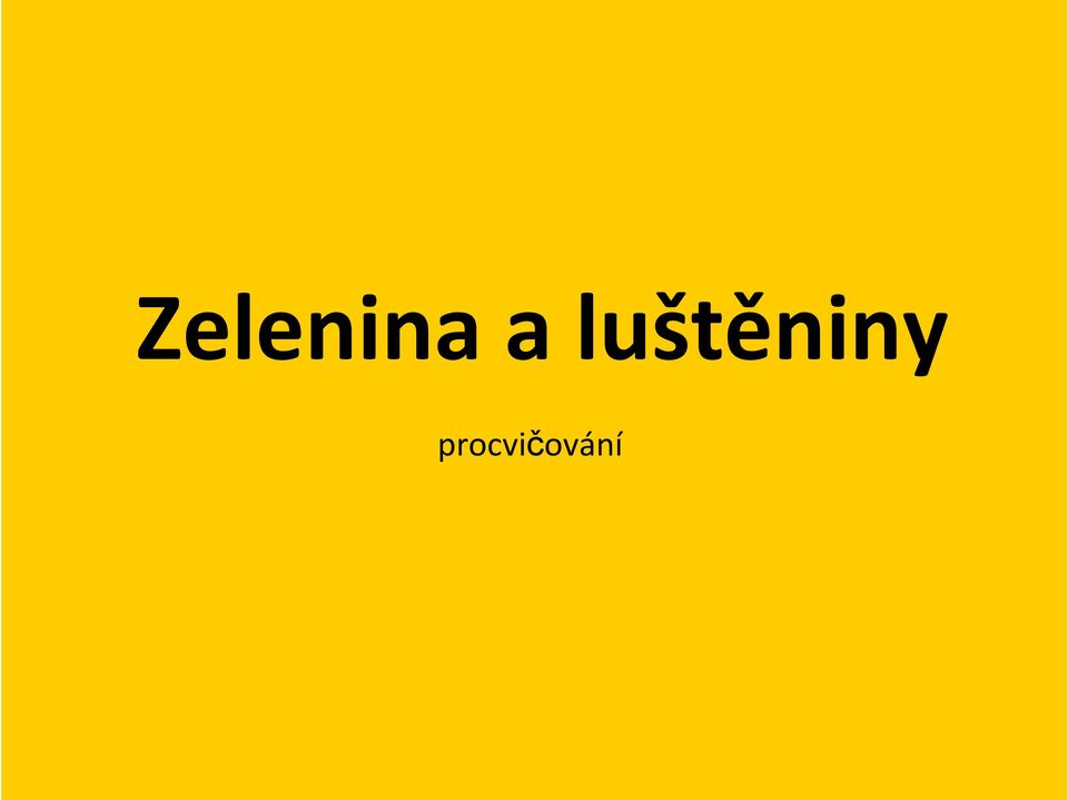 luštěniny