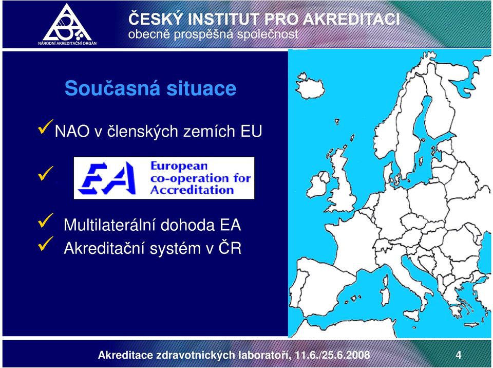 Multilaterální dohoda EA Akreditační