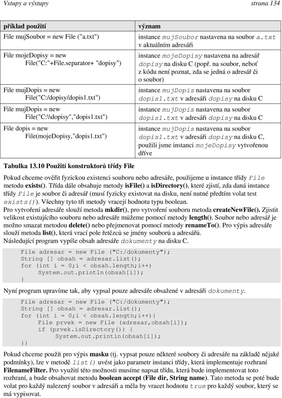 txt v aktuálním adresáři instance mojedopisy nastavena na adresář dopisy na disku C (popř.