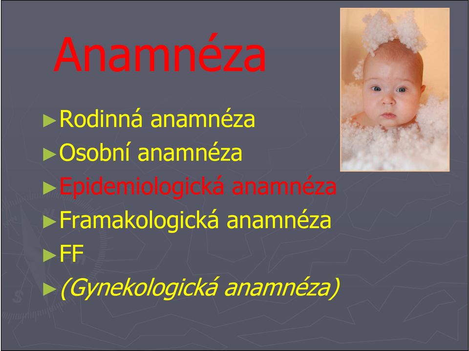 Epidemiologická anamnéza