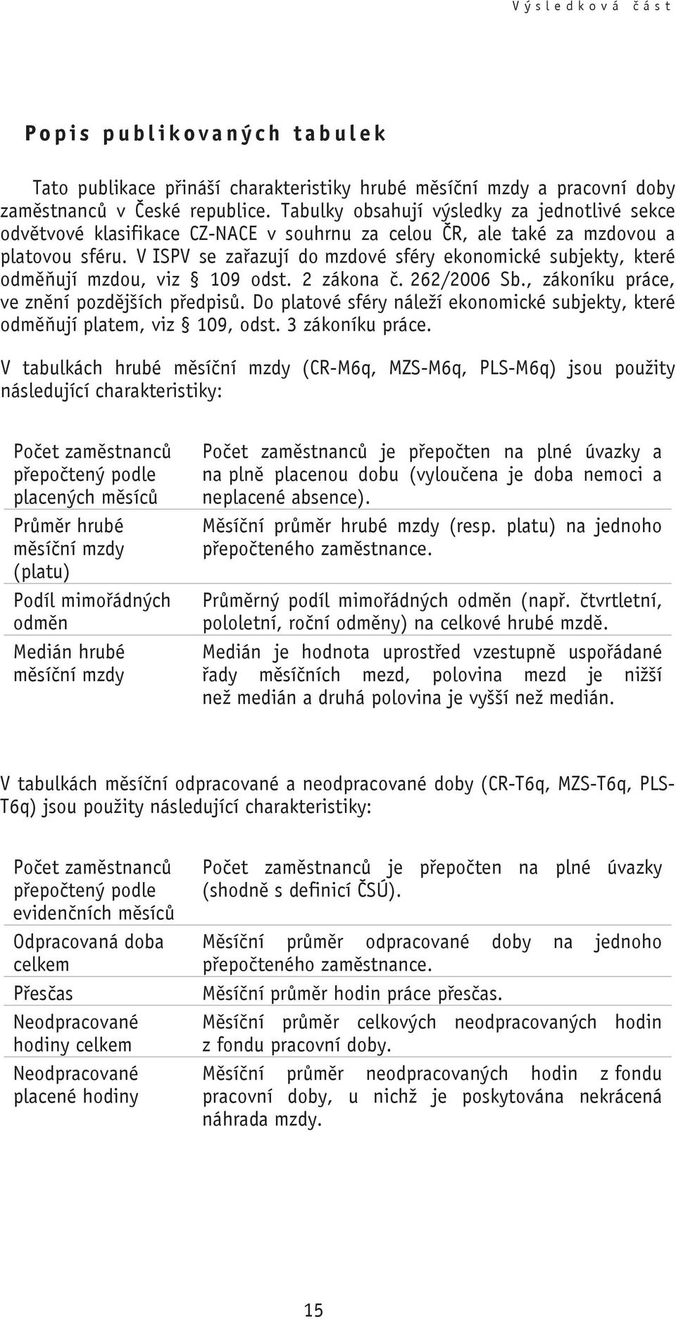 V ISPV se za azují do mzdové sféry ekonomické subjekty, které odm ují mzdou, viz 109 odst. 2 zákona. 262/2006 Sb., zákoníku práce, ve zn ní pozd jších p edpis.