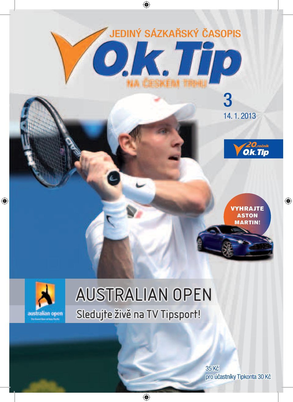 AUSTRALIAN OPEN Sledujte živě na TV