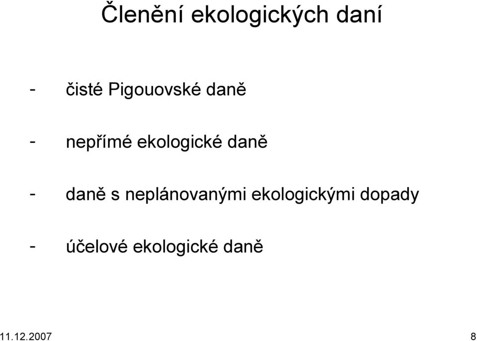 daně - daně s neplánovanými