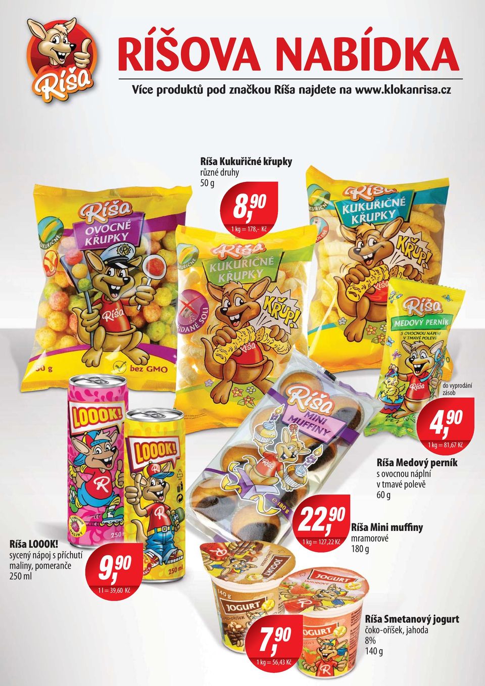 ovocnou náplní v tmavé polevě 60 g Ríša LOOOK!