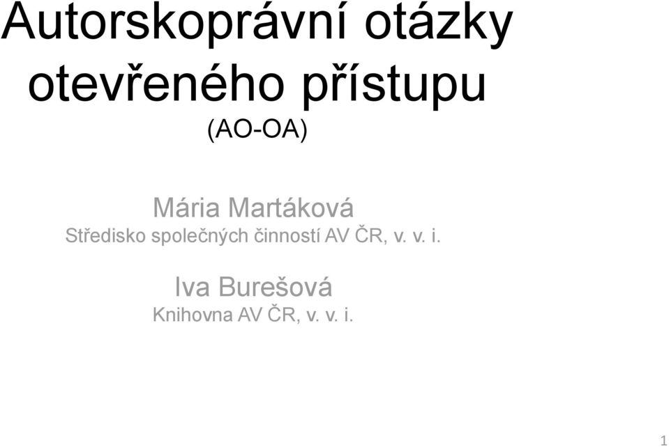 Středisko společných činností AV ČR,