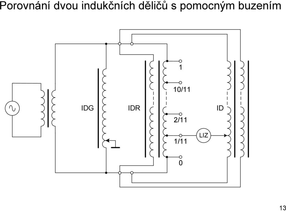 pomocným buzením 1