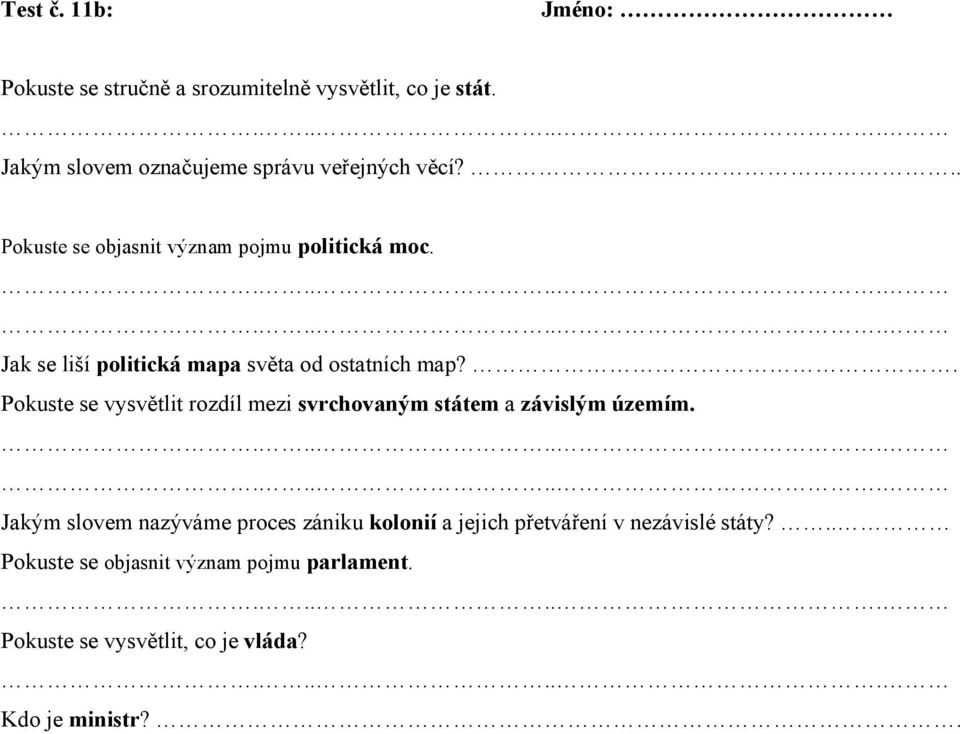 Jak se liší politická mapa světa od ostatních map?