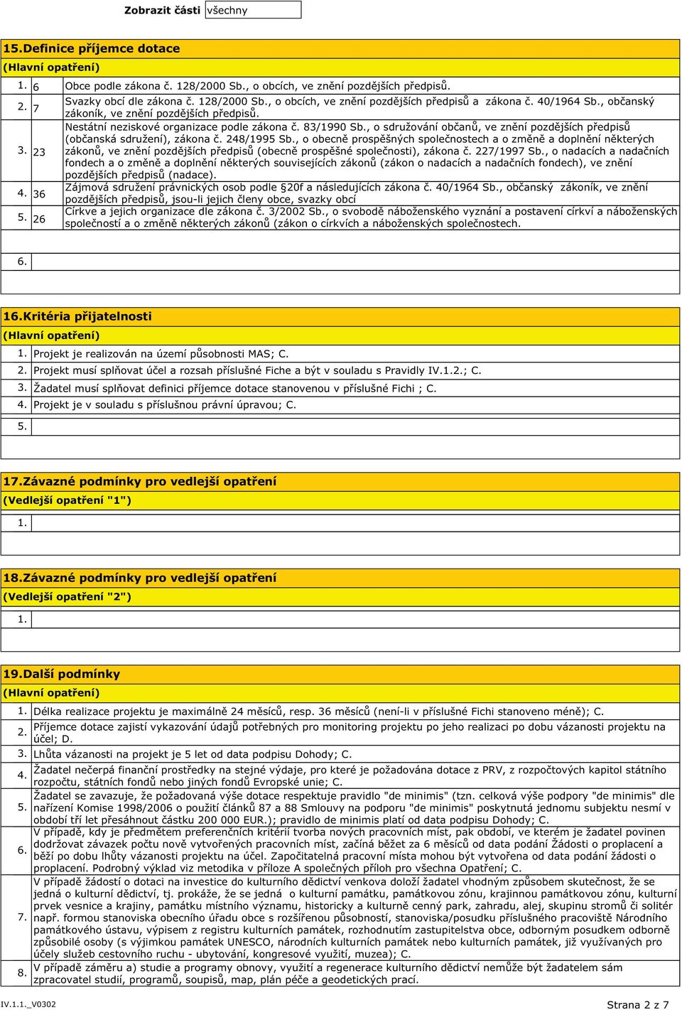 28/199 Sb., o obecně prospěšných společnostech a o změně a doplnění některých zákonů, ve znění pozdějších předpisů (obecně prospěšné společnosti), zákona č. 227/1997 Sb.