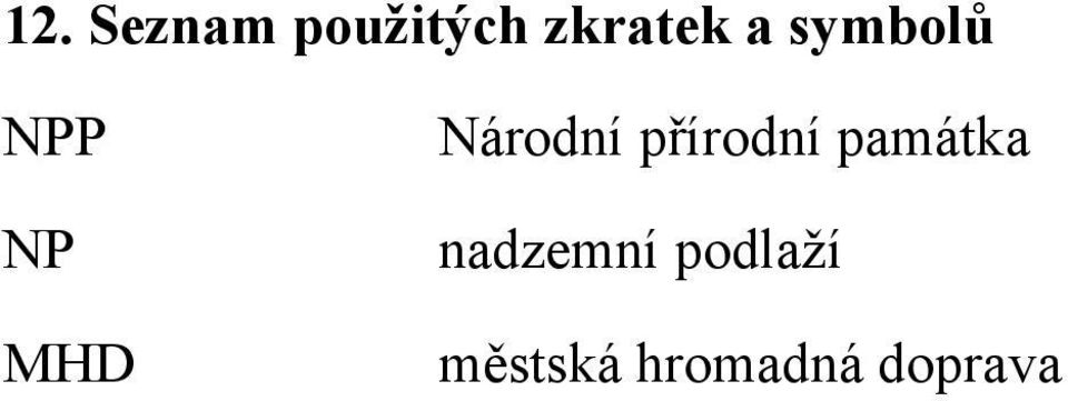 přírodní památka nadzemní